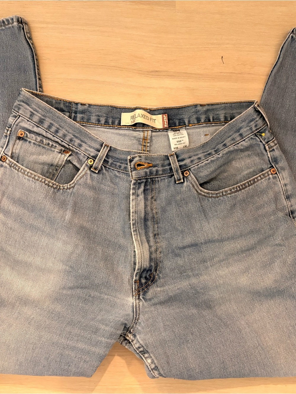 Levi's Light Blue Relaxed-Fit Men's Jeans